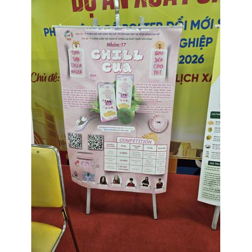 Dự Án Khởi Nghiệp: CHILLCUA – Tinh Túy Thiên Nhiên, Bình Yên Cho Pet